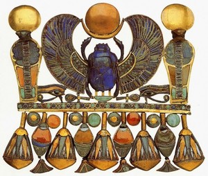 Талисманы из Древнего Египта - скарабей